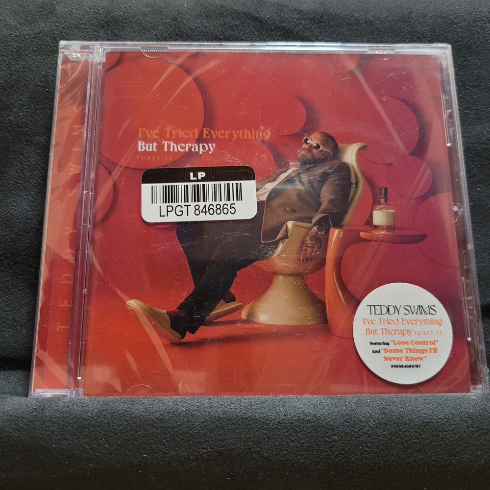Teddy Swims - I've Tried Everything But Therapy (CD) - Red Artwork